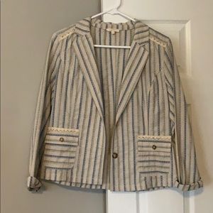 Stripped blazer